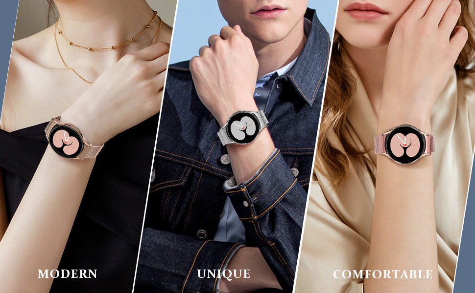 No gap Bracelet for Samsung Galaxy Watch 7 6 5 4 44mm 40mm/6 Classic 47mm 43 46mm Metal Magnetic Strap for Watch 5 Pro 45mm Band