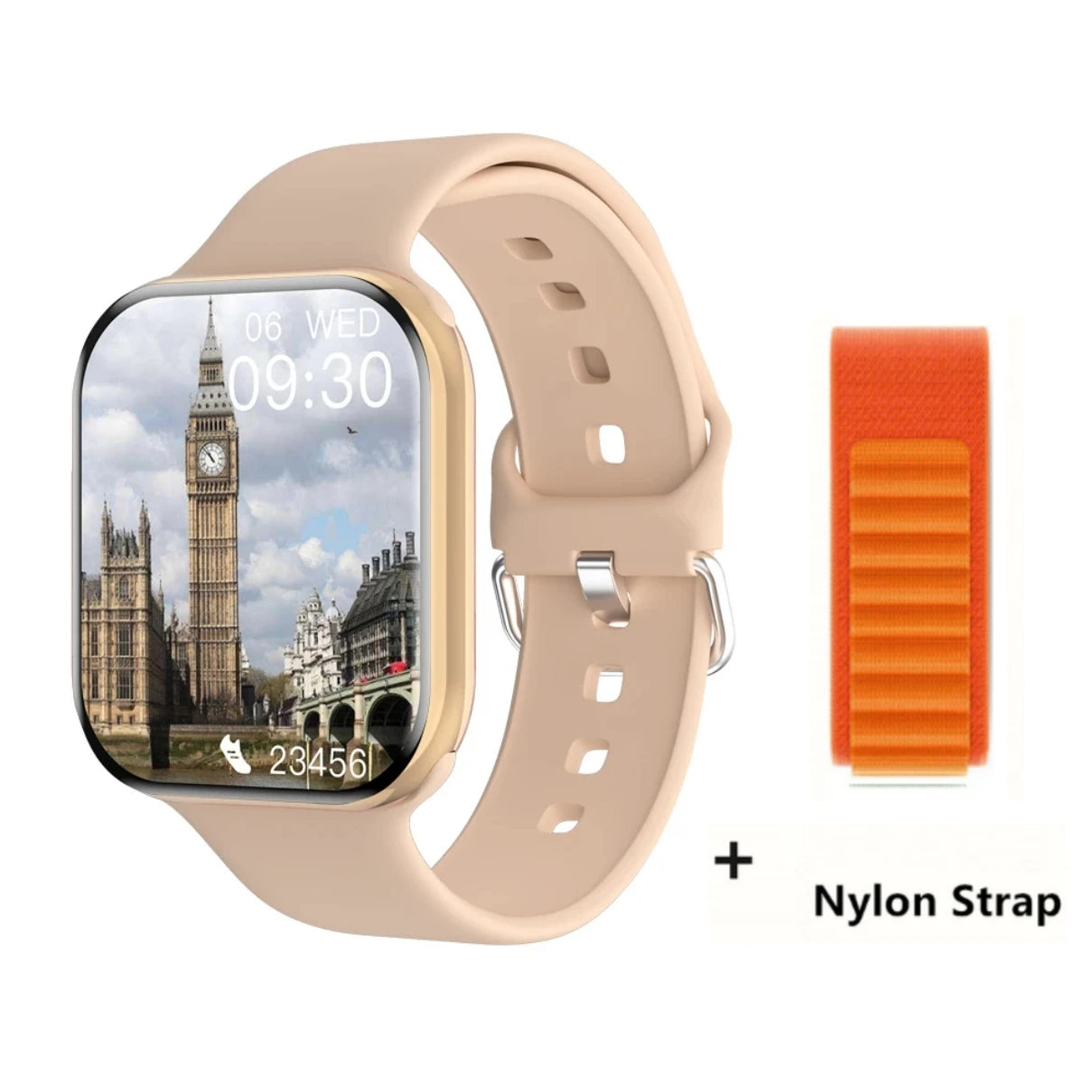 2025 Series 10 Watch 10 GPS Smart Watch Memory Music Video Bluetooth Call Heart Rate Waterproof NFC Smartwatch For Android IOS