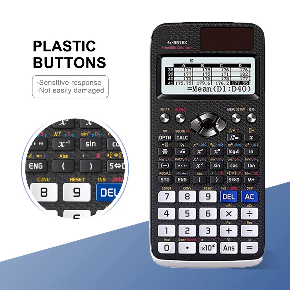 Multifunctional science function calculator-552function Specially designed for student exams, economical packaging,High-End Appe