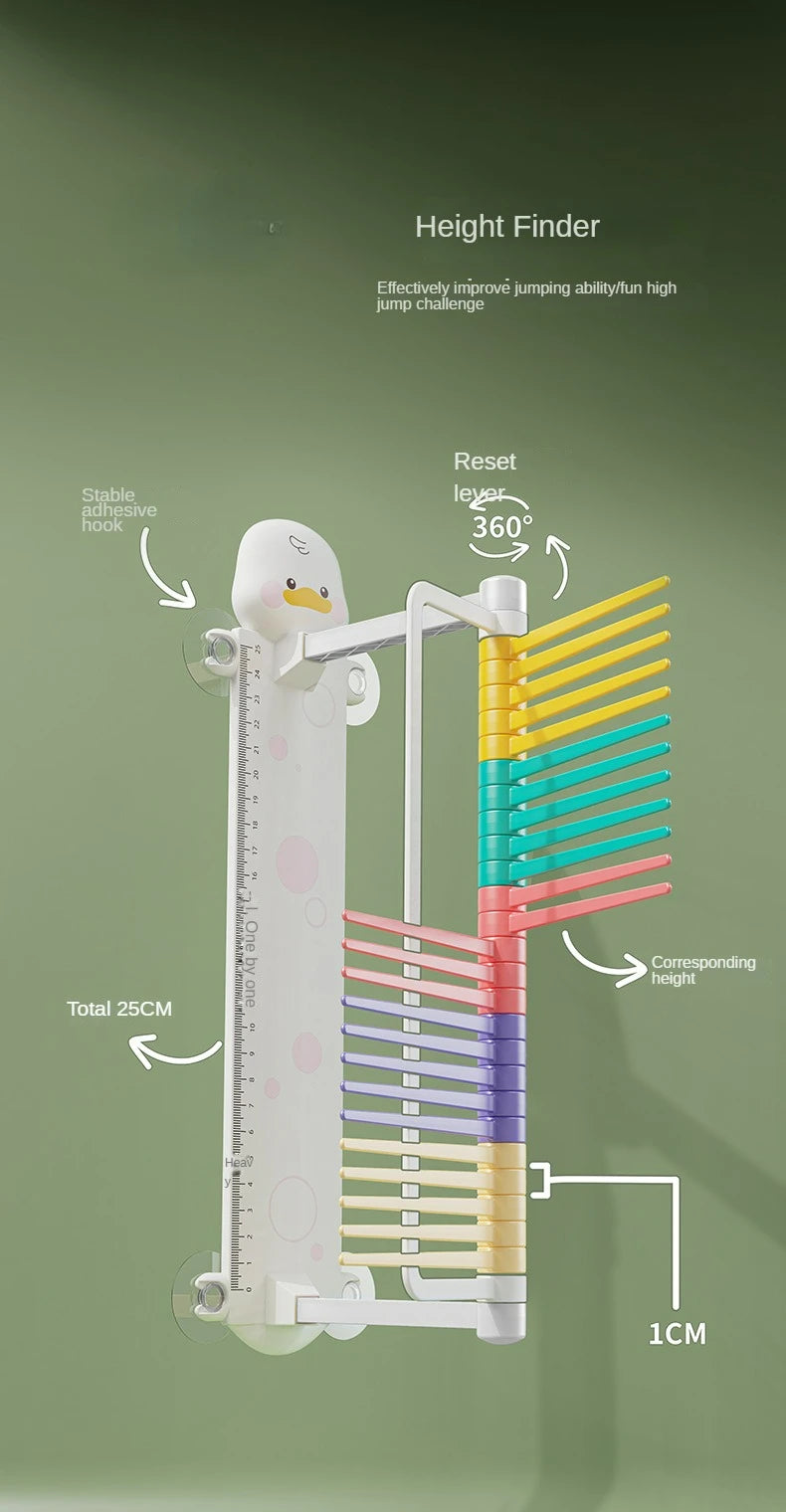 Children Jump High Touch High Ruler Counting Exercise Children Jump Trainer Baby Touch High Pat Toys Kindergarten