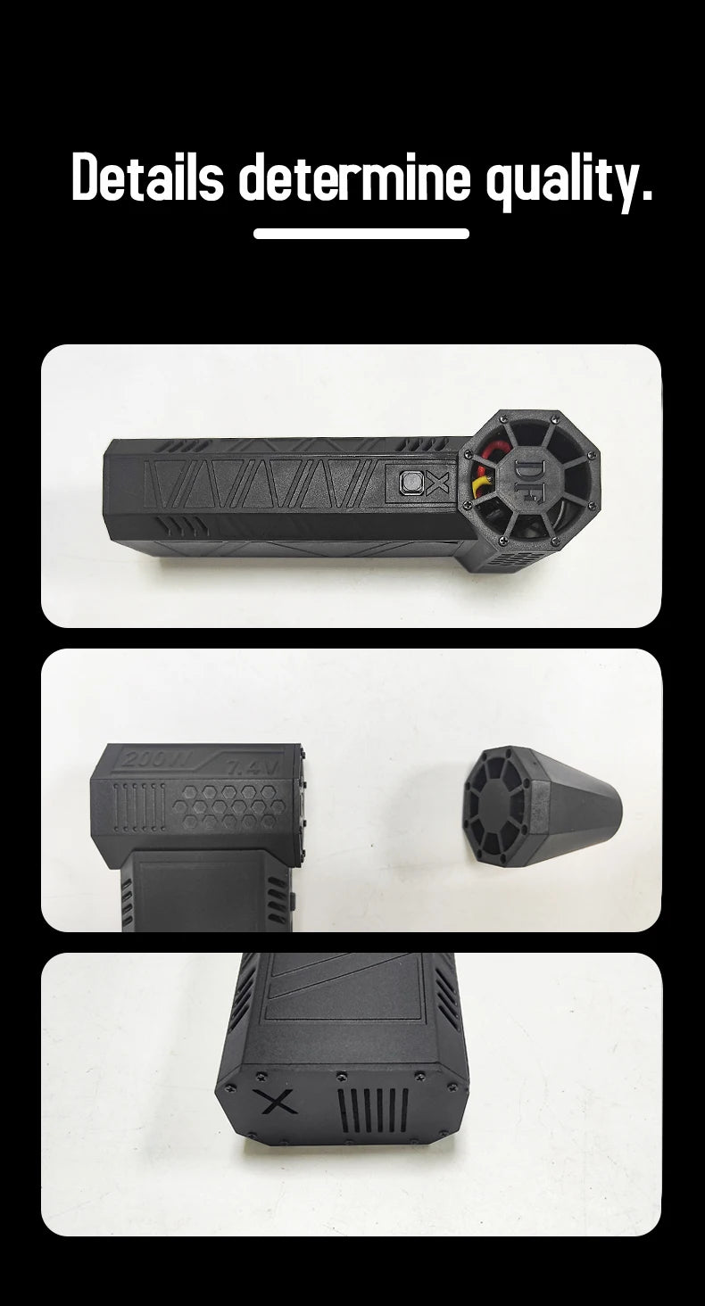 130000RPM Turbofan High Power Jet Fan Brushless Motor Variable Speed Dust Blower Cleaning Tool Air Duster Handheld Air Blower