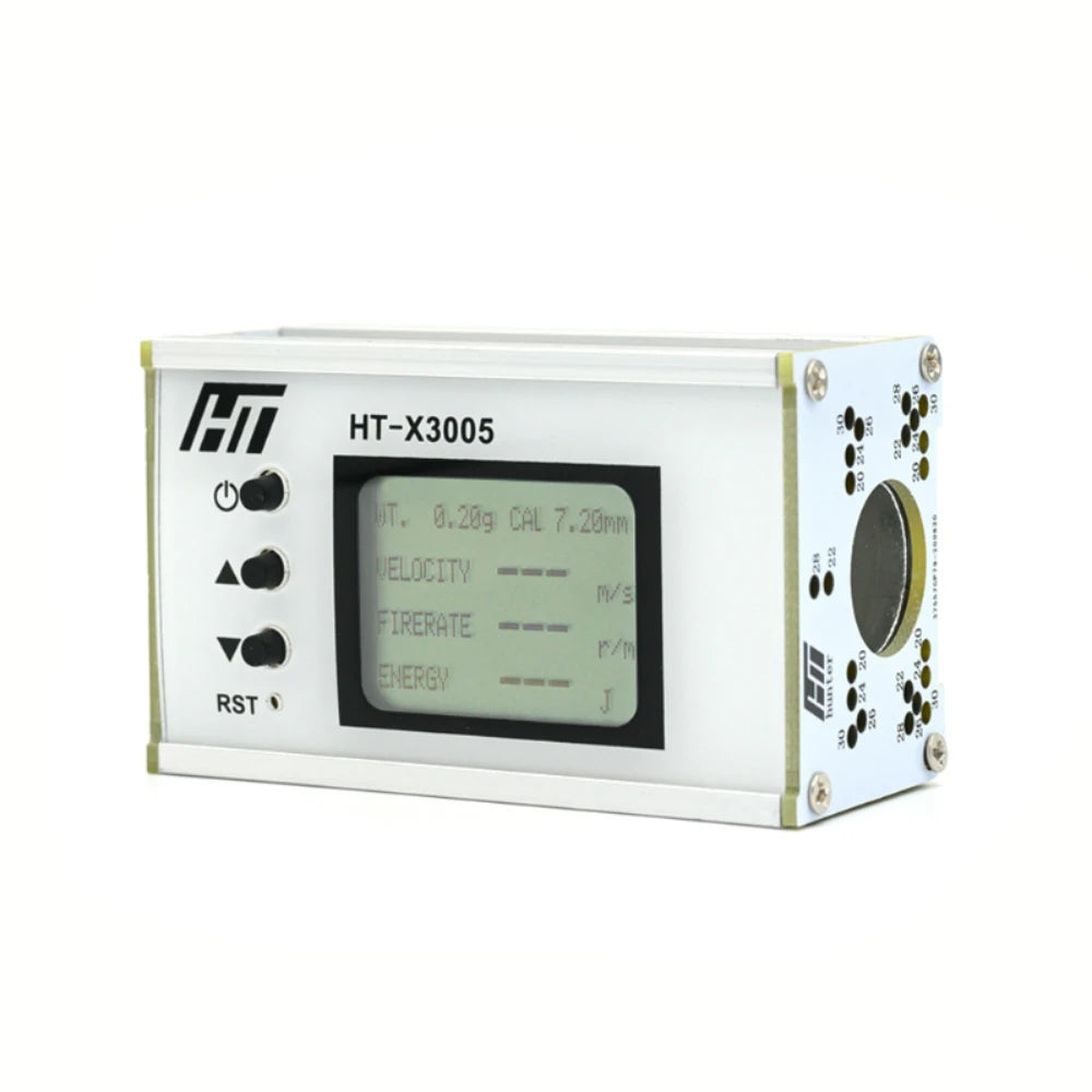 1-999m/s Speed Meter for Shooting Speed Meter Ball Velocity Energy Measurement Shooting Chronograph Bullet Speed Tester HT-X3006