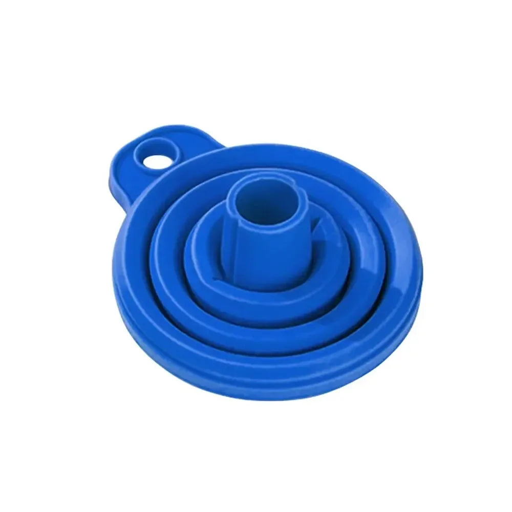 New Engine Funnel Car Universal Silicone Liquid Funnel Washer Fluid Change Portable Auto Engine Oil Petrol Change Funnel