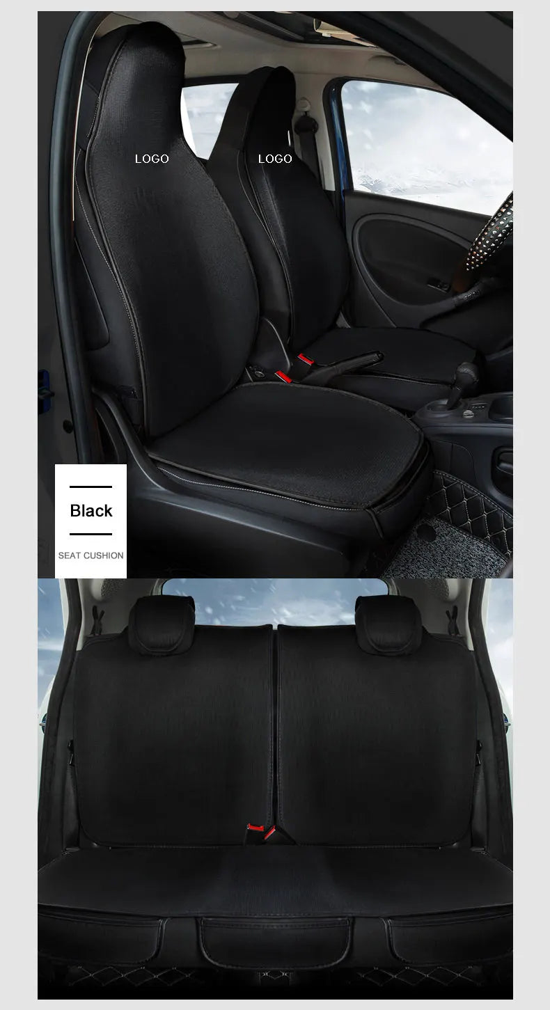 Car Four Seasons Half Surrounded By Ice Silk Cushion For Mercedes Smart 451 453 Fortwo Forfour Car Accessories Interior Styling