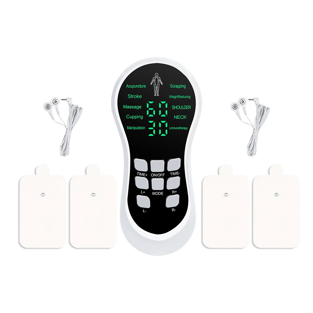 Physiotherapy Tens Muscle Stimulator Electric EMS Acupuncture Body Massage Digital Therapy Slimming Machine Electro Stimulator