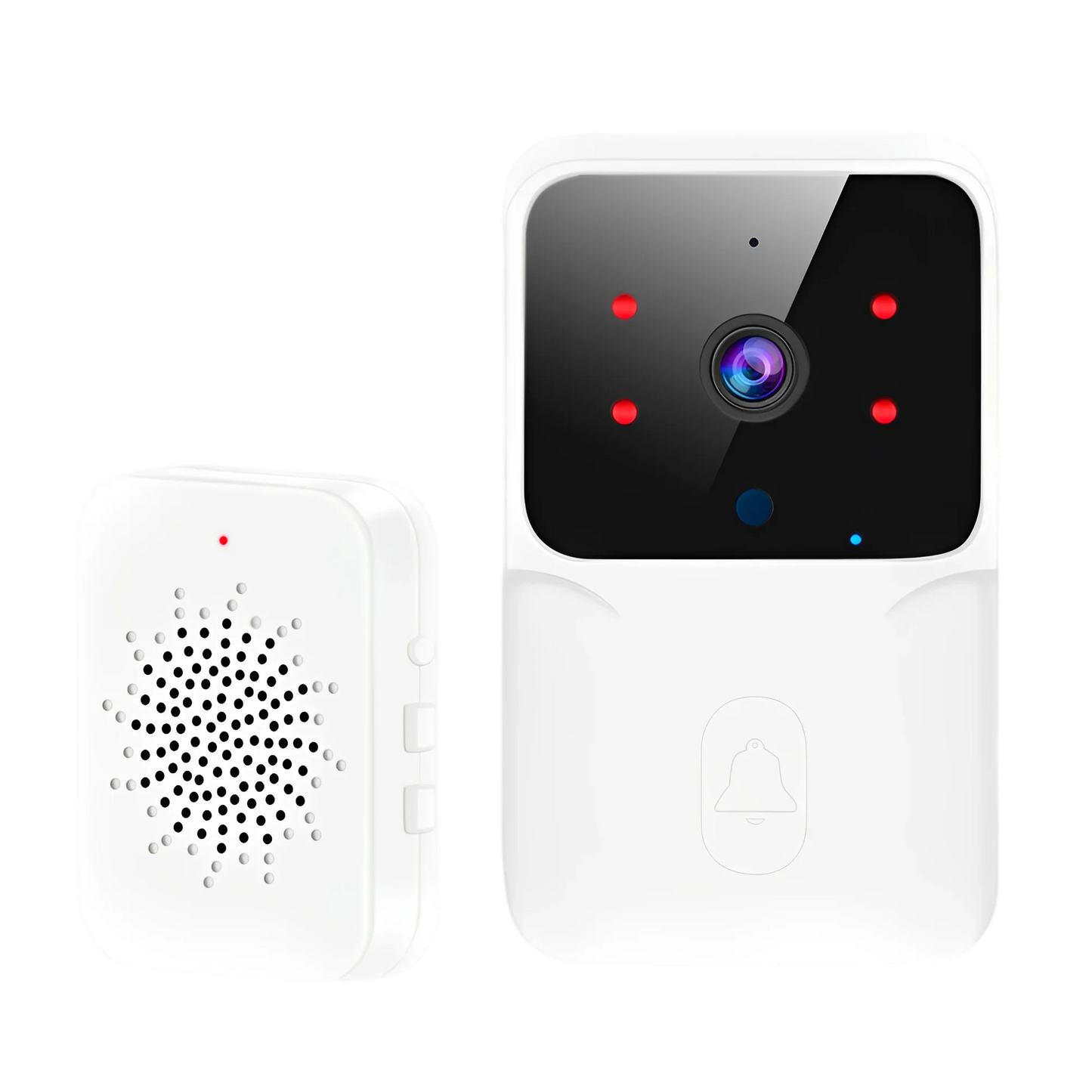 Tuya WiFi Doorbell Home Wireless HD Camera Camera Bell with Alexa Google Doorbell Camera WiFi Intercom for Home Apartment