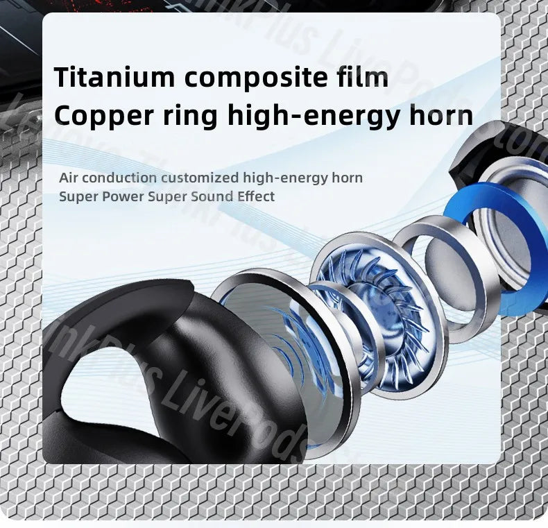 New Lenovo XT83II TWS Wireless Headphones Bluetooth Earphones Earclip Design Touch Control HD Earbuds Sports Headset Original
