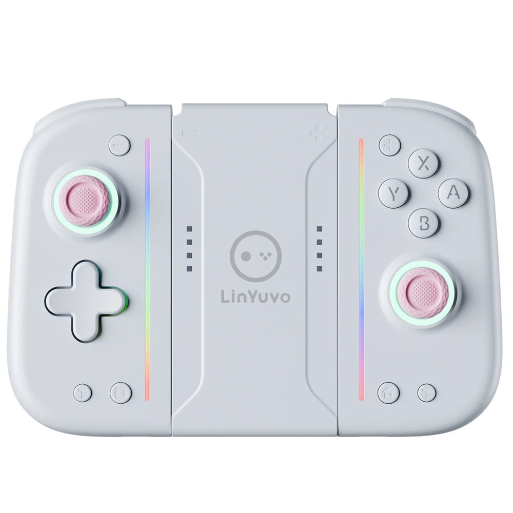 LinYuvo Wireless Switch Controller KS52 for Nintendo NS/OLED,Wireless Joypad Controller with Adjustable Vibration&Large Battery