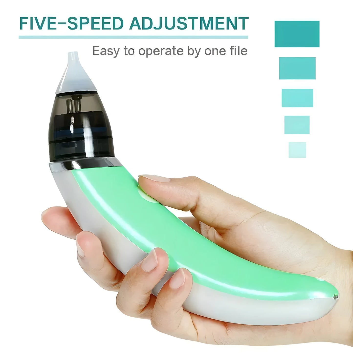 New Electric Baby Nasal Aspirator Electric Nose Cleaner Sniffling Equipment Safe Hygienic Nose Snot Cleaner For Newborn