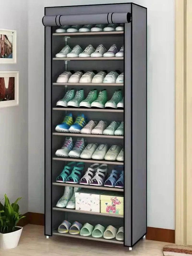 style dormitory door simple cabinet simple shoe rack multi-layer space saving and economical home dustproof shoe cabinet New