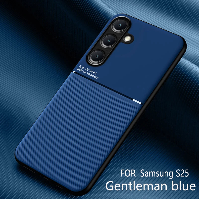 For Samsung Galaxy S26 S25 S24 S23 Plus Ultra Magnetic Case For Samsung S26 25 Edge S25 S24 S23 FE Matte Anti Slip Phone Case