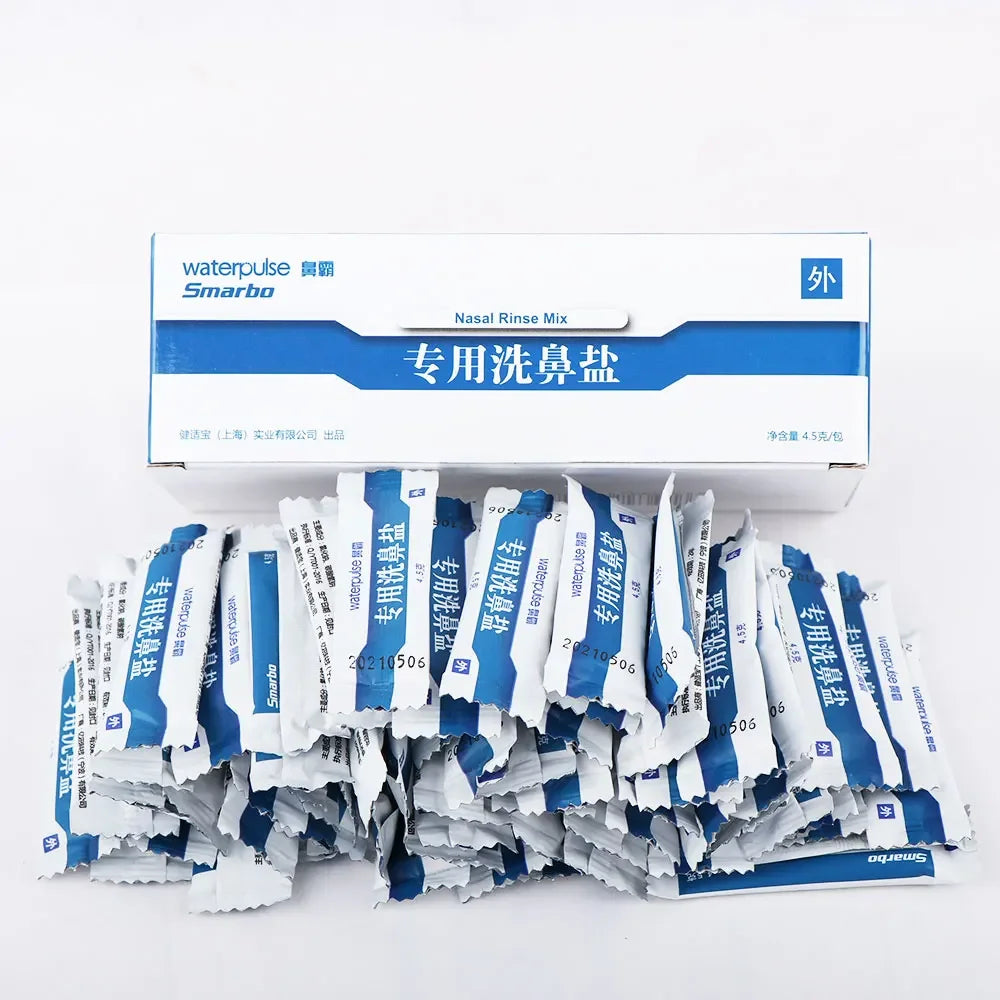 60pcs 2.7g 4.5g Nasal Wash Salt for Adults Children Nose Cleaner Rinse Allergic Rhinitis Relief Nose Cavity Protector Irrigation