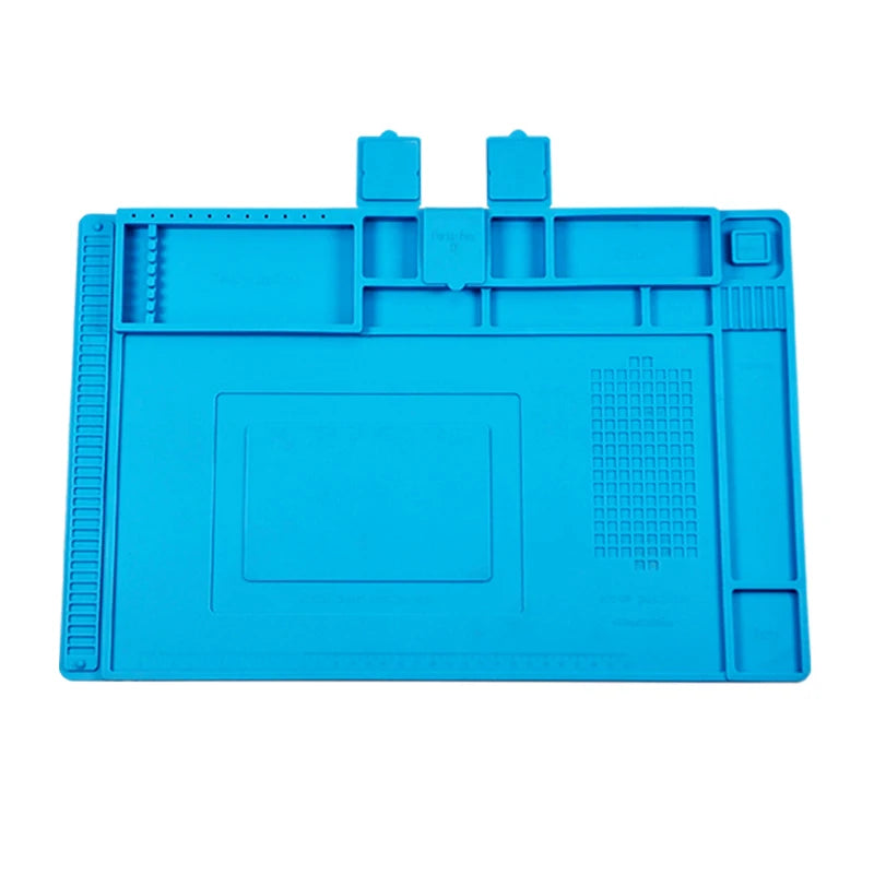 Silicone Soldering Pad Desk Platform Mat for Welding Station Iron Phone PC Repair Magnetic Heat Insulation No Lead S-160