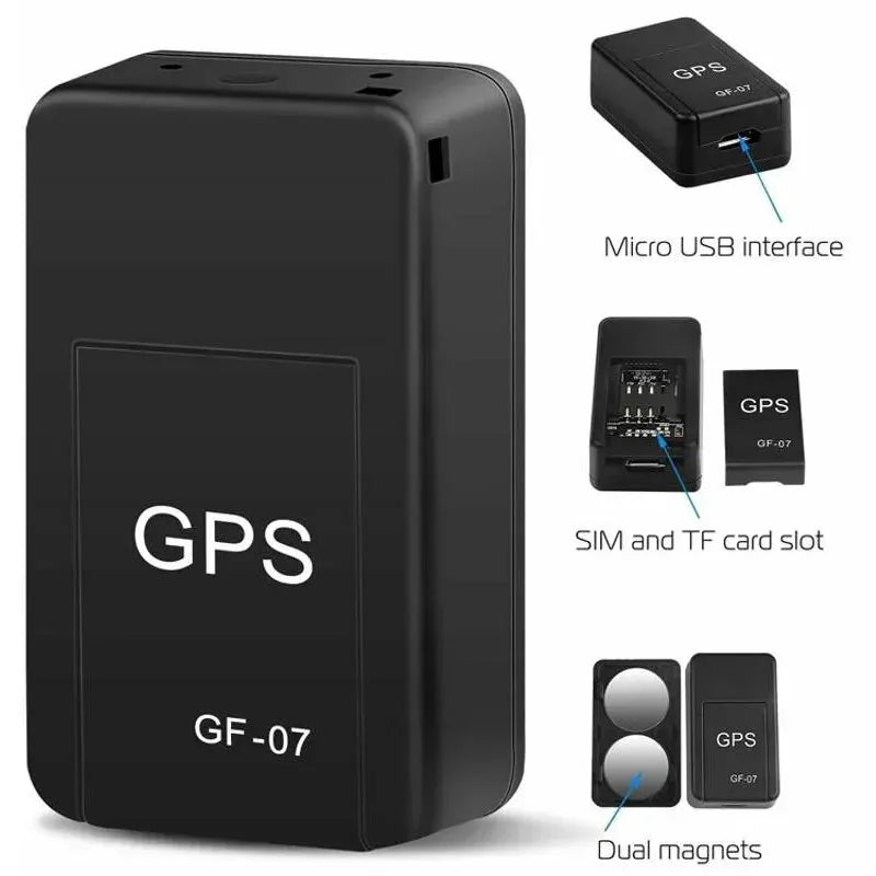 Mini GF 07 GPS Car Tracker Real Time Tracking Anti Theft Lost Locator Strong Magnetic Mount SIM Message Positioner