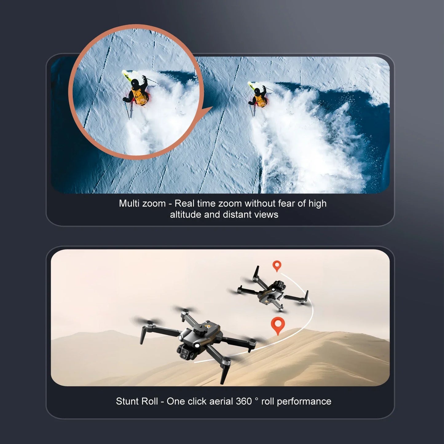 New S119 MAX 5G GPS Drone 8K Professinal HD Camera Wide Angle Optical Flow 360 °Obstacle Avoidance WIFI Brushless RC Quadcopter