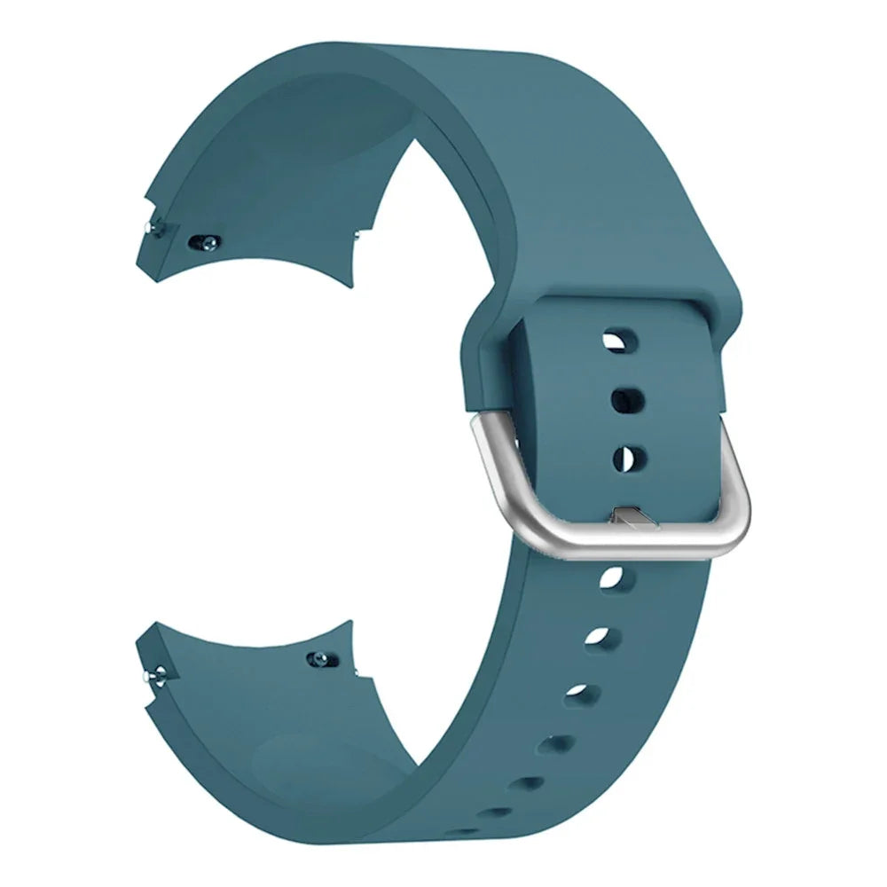 Original Silicone Band for Samsung Galaxy Watch 7 6 5 4 40mm/44mm 5Pro No Gap Bracelet Galaxy Watch 6/4 Classic 46mm 47mm Strap