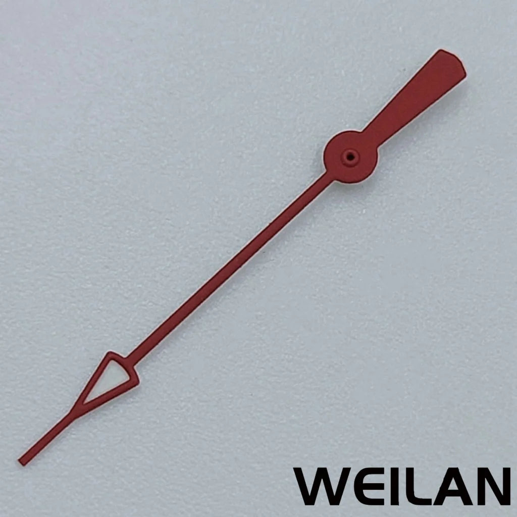 NH35 NH36 7S26 7S36 4R35 4R36 Movements 12.5mm Silver Black Green Blue Red Yellow Orange Watch Single Second Hands Hands