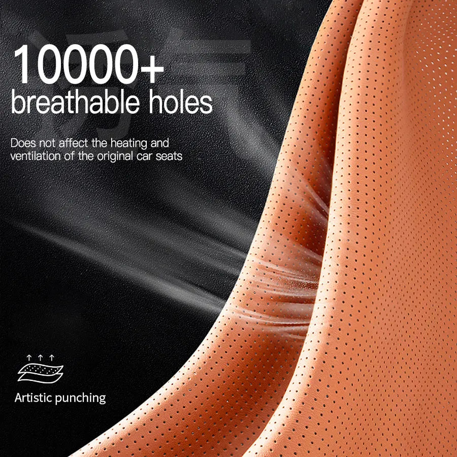 Leather Car Seat Cover For Lexus IS220D NX300H RX350 ES300H GX460 IS200 UX 250H RX 450H Breathable and Non-slip Car Seat Cushion