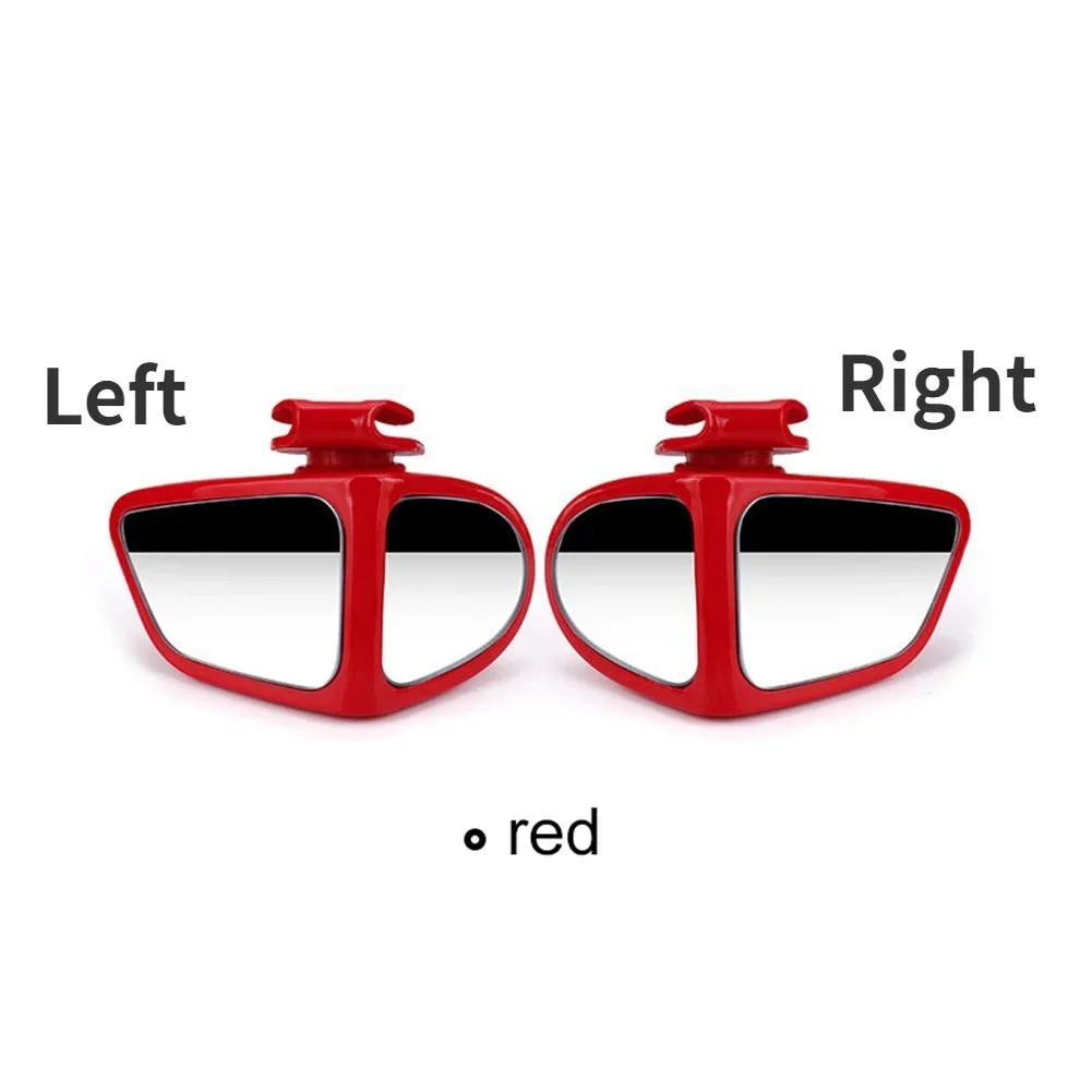 Rotatable Car Blind Spot Mirror Auto 360 Adjustable Wide Angle Reversing Glass Automobile Side Rear View Parking Accessories