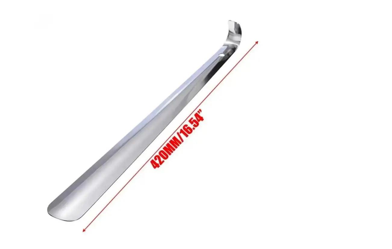 1 PCS portable household supply stainless steel shoes lift durable tools, wear long handle pull shoes