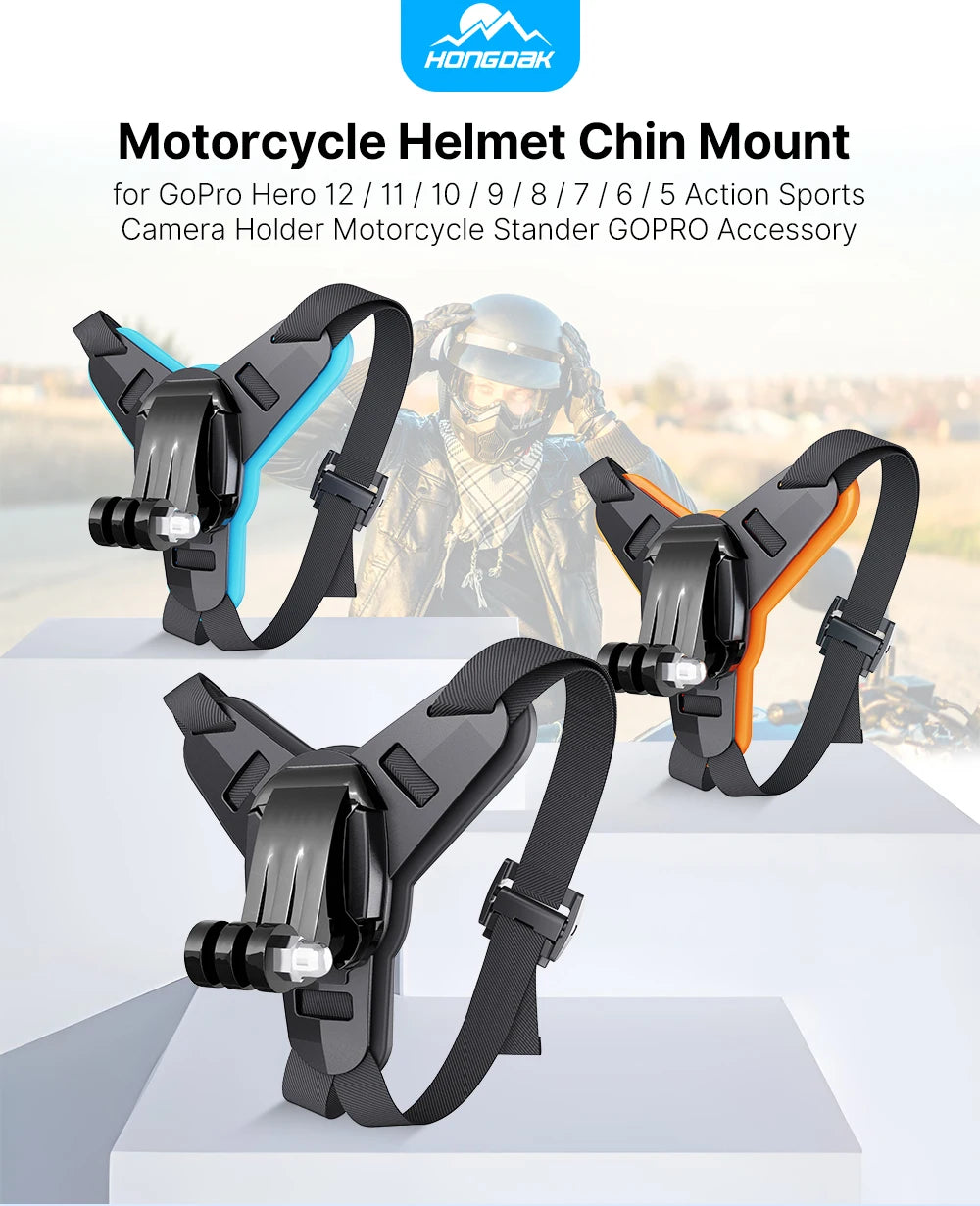 Motorcycle Helmet Phone Stand Mount Holder For GoPro Hero Insta360 Action Sports Camera Holder Motorcycle Camera Accessories