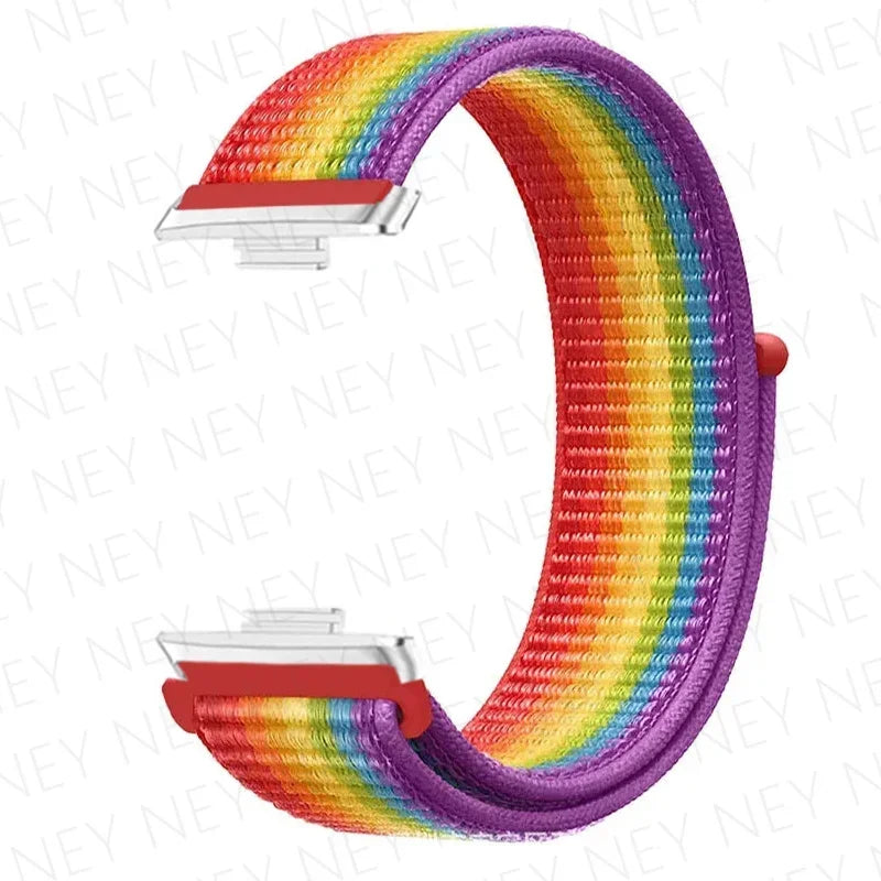Nylon loop band For huawei watch fit 3 strap smart wristband breathable Sport Watchbands bracelet correa huawei fit3 Accessories