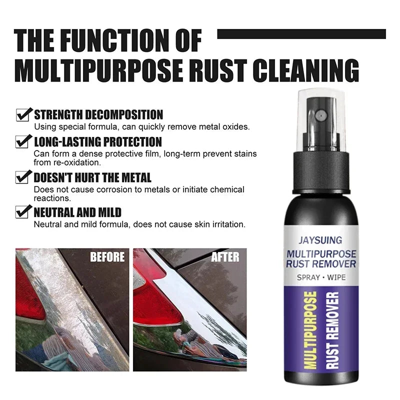 50ml Multifunctional Car Anti-Rust Remover Parts Maintenance Agent Cleani Derusting Spray Cleaner Metal Rust Remover Tool