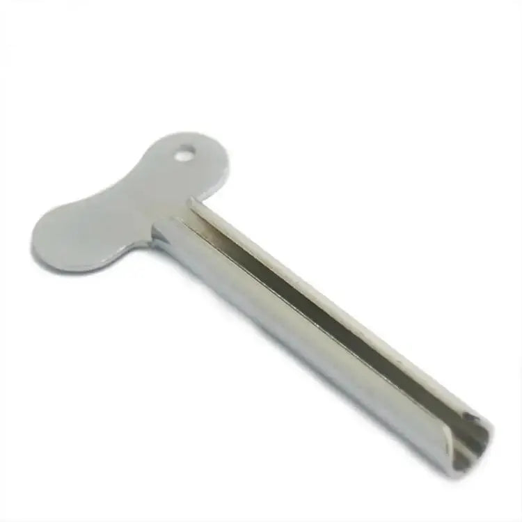 Handle Stainless Steel Paste Squeezer Toothpaste Hairdressing Key ToothpasteMetal Paste Squeezer Hairdressing Key Paste Squeezer