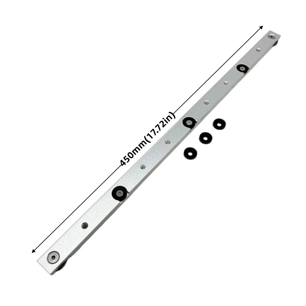 T Tracks Hardware Red Woodworking T Slot Slider Practical Pusher Modification Metal Miter Tool Bar Limit