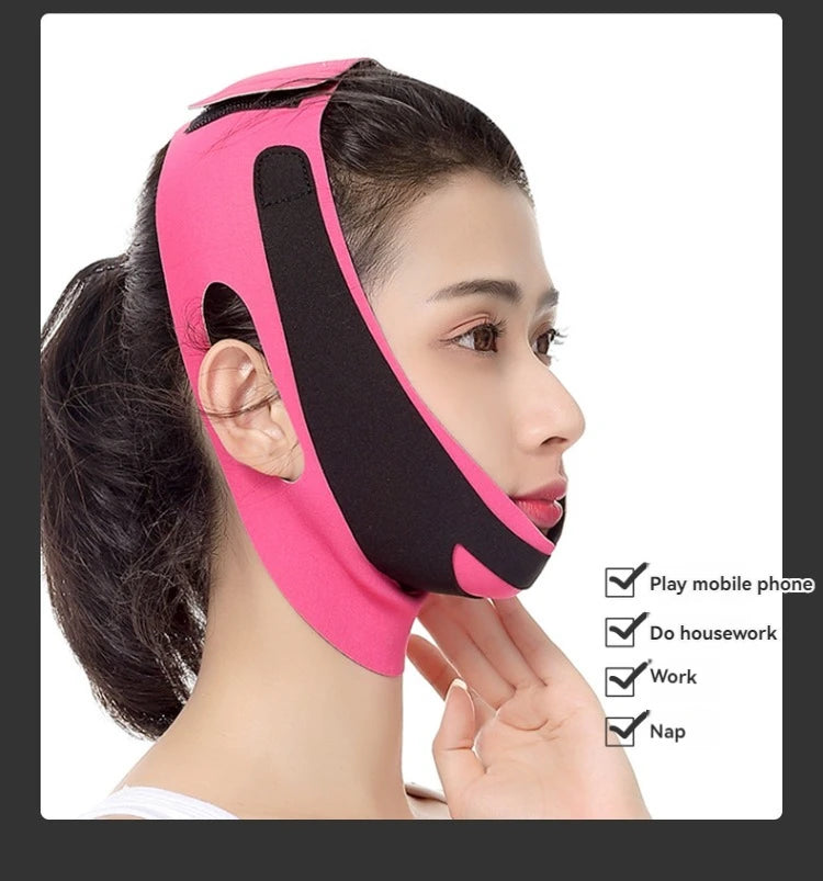 Lift V Face Bandage Tighten Double Chin Face Beauty Face Massager Slimming Face Device Elasticity Face Sculpting Bandage