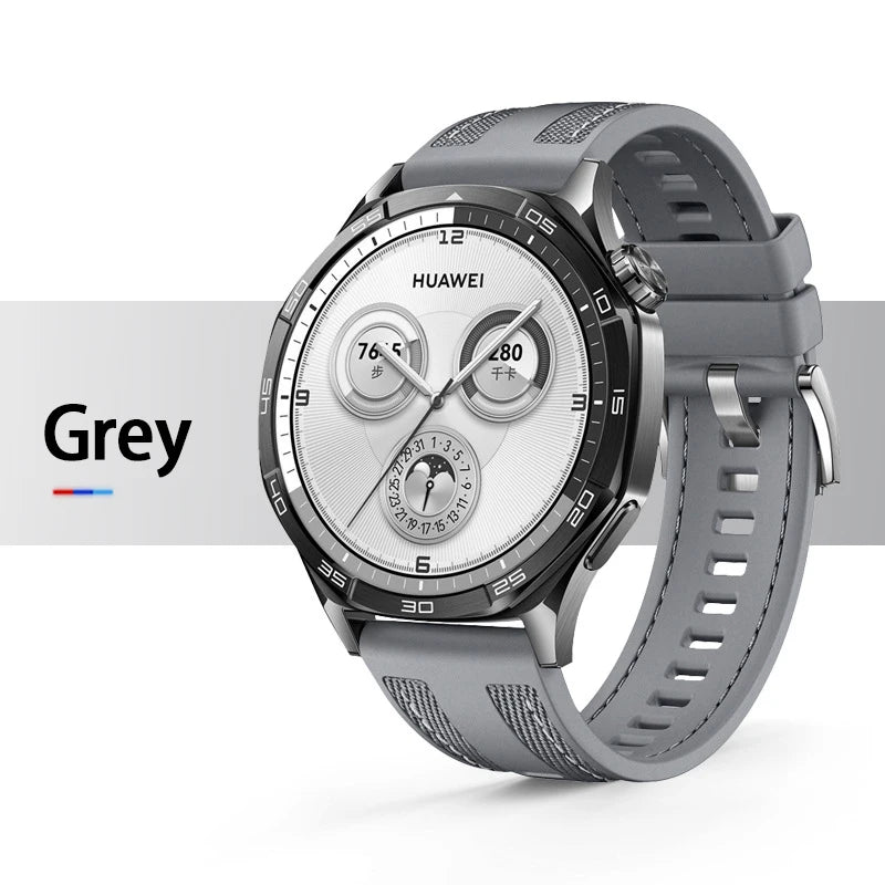 Official 22mm Nylon Straps For HUAWEI WATCH GT5 Pro 46mm Band Sport Composite Wristbands Bracelet GT4 GT3 GT2 GT5 Accessories