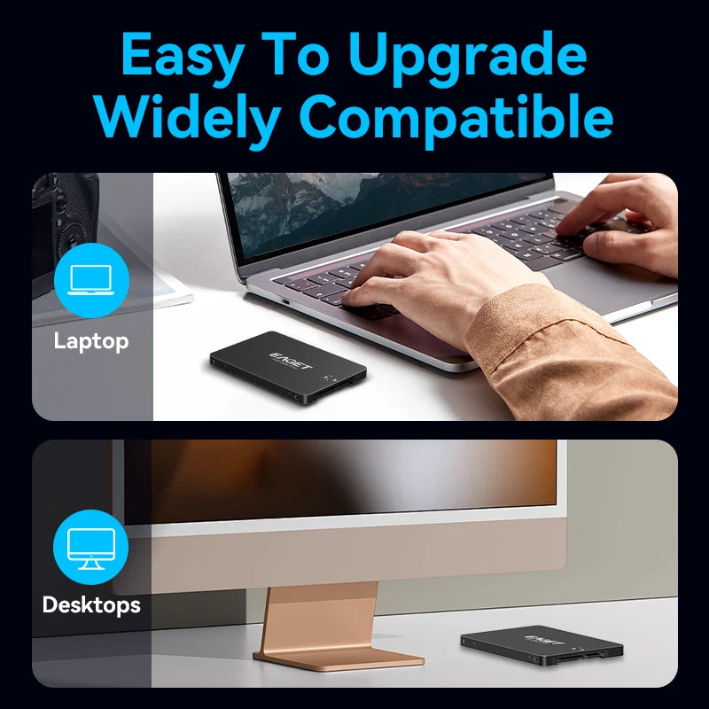 Eaget SSD 120GB SATAIII SSD 240GB 480GB 2.5 Hard Drive HD SATA Disk Internal Hard Drive High Quality Solid State Hard Drive