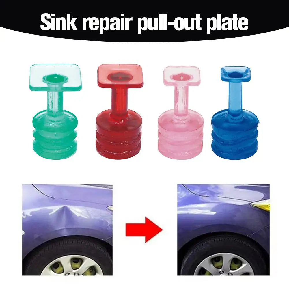 10pc Glue Tabs Dent Removal Tools Pdr Car Dent Repair Car Dent Removal Tool Auto Paintless Dent Repair Glue Tabs For Car Body