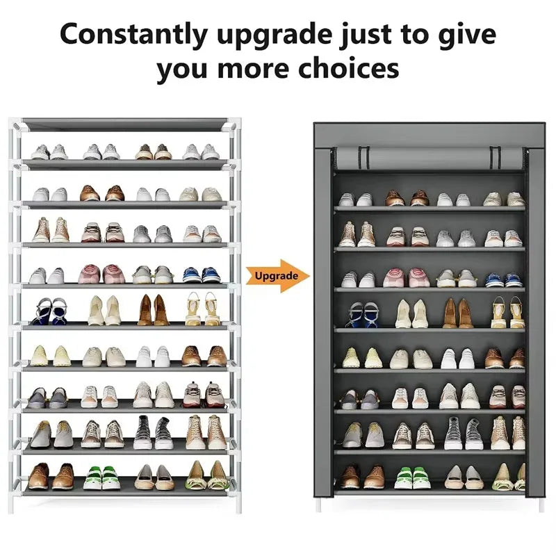 style dormitory door simple cabinet simple shoe rack multi-layer space saving and economical home dustproof shoe cabinet New
