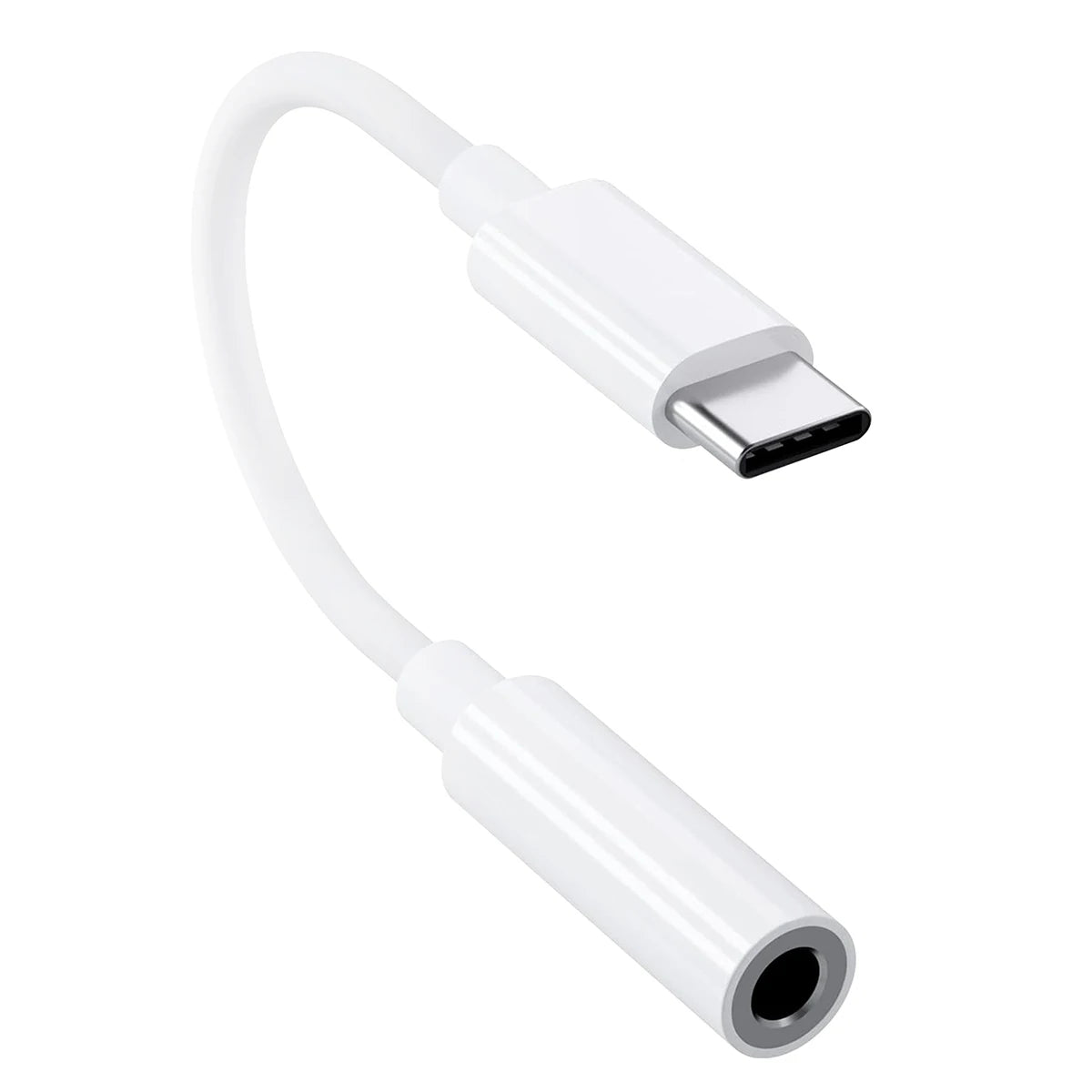 1-2Pcs Type C To 3.5 mm Aux Adapter Jack Audio Cable for Huawei Xiaomi Redmi POCO Sumsang Aux Cable for iPhone 16 15 Serives