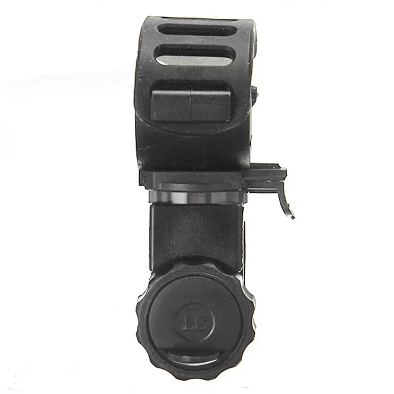 20-45mm Bicycle Flashlight Holder Mount 360° Adjustable Rubber Straps Cycle Bike Front Torch LED Headlight Clamp Clip Bracket
