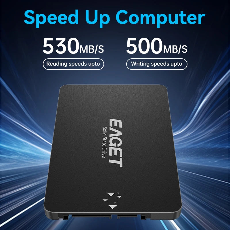 Eaget SSD 120GB SATAIII SSD 240GB 480GB 2.5 Hard Drive HD SATA Disk Internal Hard Drive High Quality Solid State Hard Drive