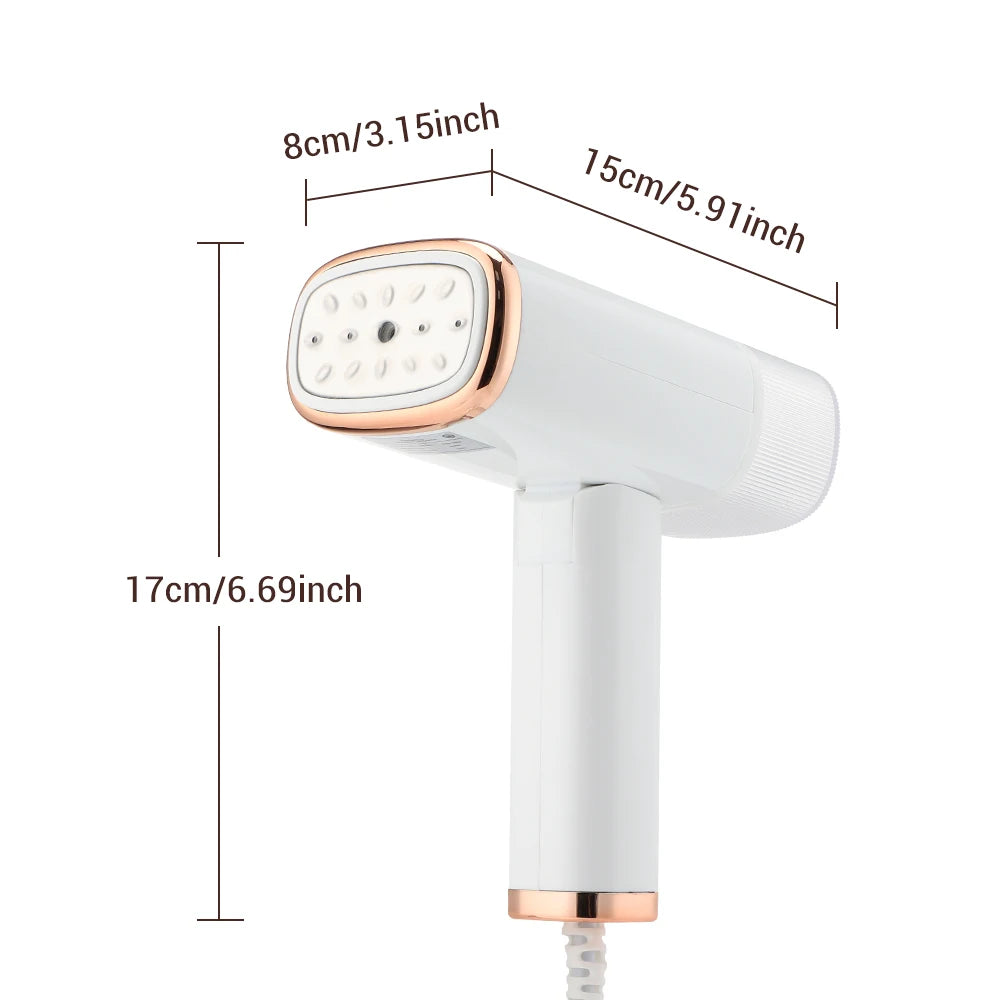 Portable Handheld  Steam Iron 1000W Folding Mini Garment Hanging Steamer Clothes Ironing Wet Dry Ironing Machine for Home Travel