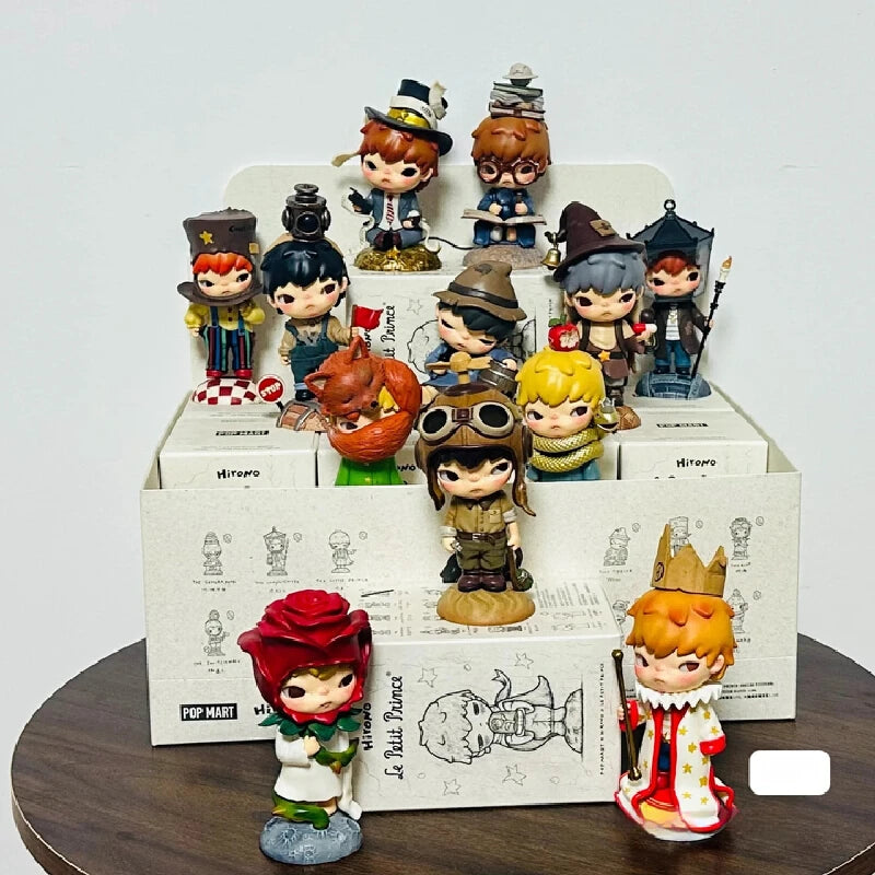 Original Pop Mart Hirono Ono Blind Box Hirono X Le Petit Series Mysterious Box Little Co Branded Decor Figurine Cute Toys Gift