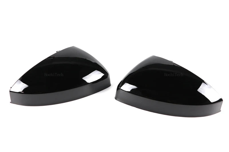 Carbon Fiber Glossy Black Replacement Rearview Side Mirror Cover Cap For Audi TT TTS RS TTRS MK3 8S 15-23 R8 2016-23 Replacement