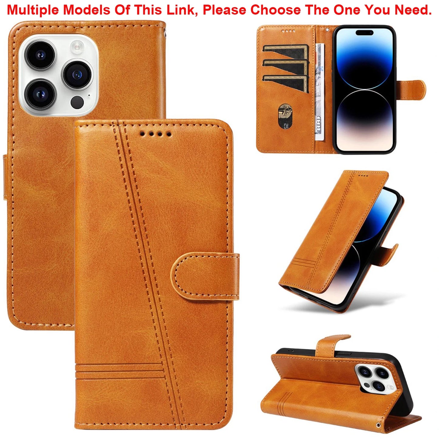Wallet Magnetic Flip Leather Case For Huawei Mate 60 Pro Plus 20 10 Lite P70 P30 P20 P10 P9 P8 Nova Y90 Y70 3 12 SE 4G P Smart