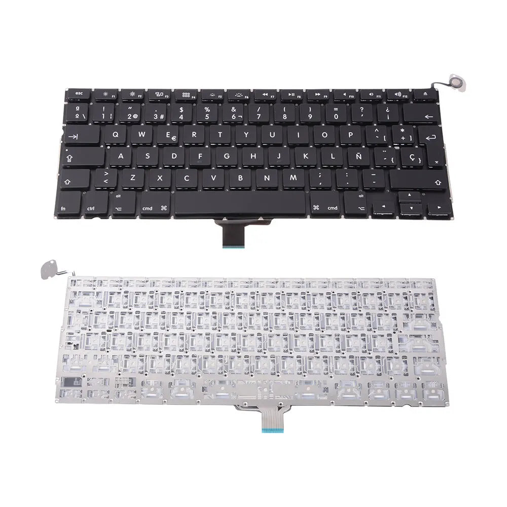 OEM A1278 keyboard For Macbook Pro A1278 UK US Spanish Russian French Slovak Laptop Replacement Part