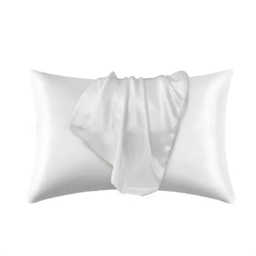 "Luxury Satin Pillowcase Set - Silk Feel for Hair & Skin Care | Anti-Frizz Bedding - Elegant Home Decor Cushion Covers"