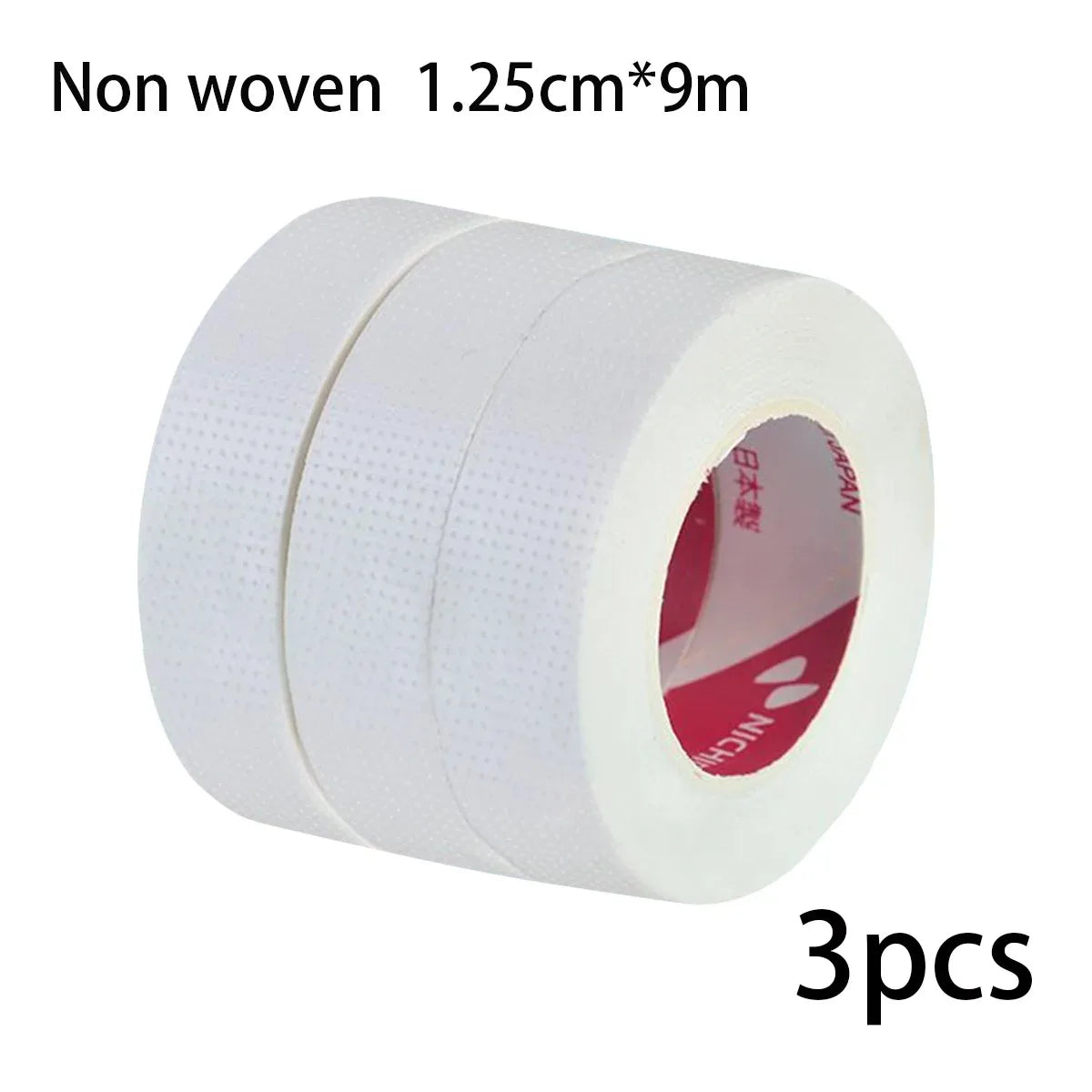 Eyelash Tape Transparent Adhesive Fabric 9m/10 Yard/Roll Adhesive Breathable Micropore Fabric Tape for Eyelash Extension Supply