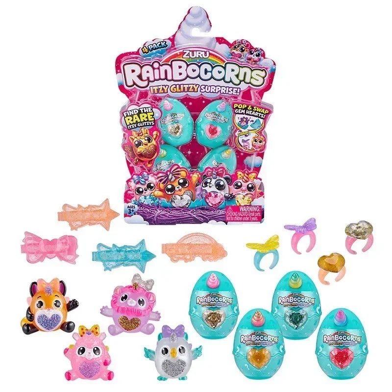 Zuru Rainbocorns Bunnycorn Surprise Bunny Blind Box Second Generation Mini Cute Bunny Model Doll Toys Collect Ornaments
