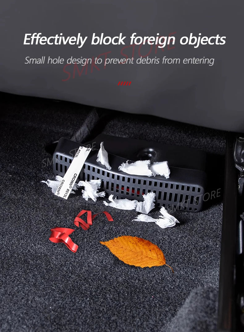 For Chery Jetour Traveller T2 Air Vents Cover Under Seat Outlet Protector Anti-blocking Sand 2023 2024 Interior Car Accessories