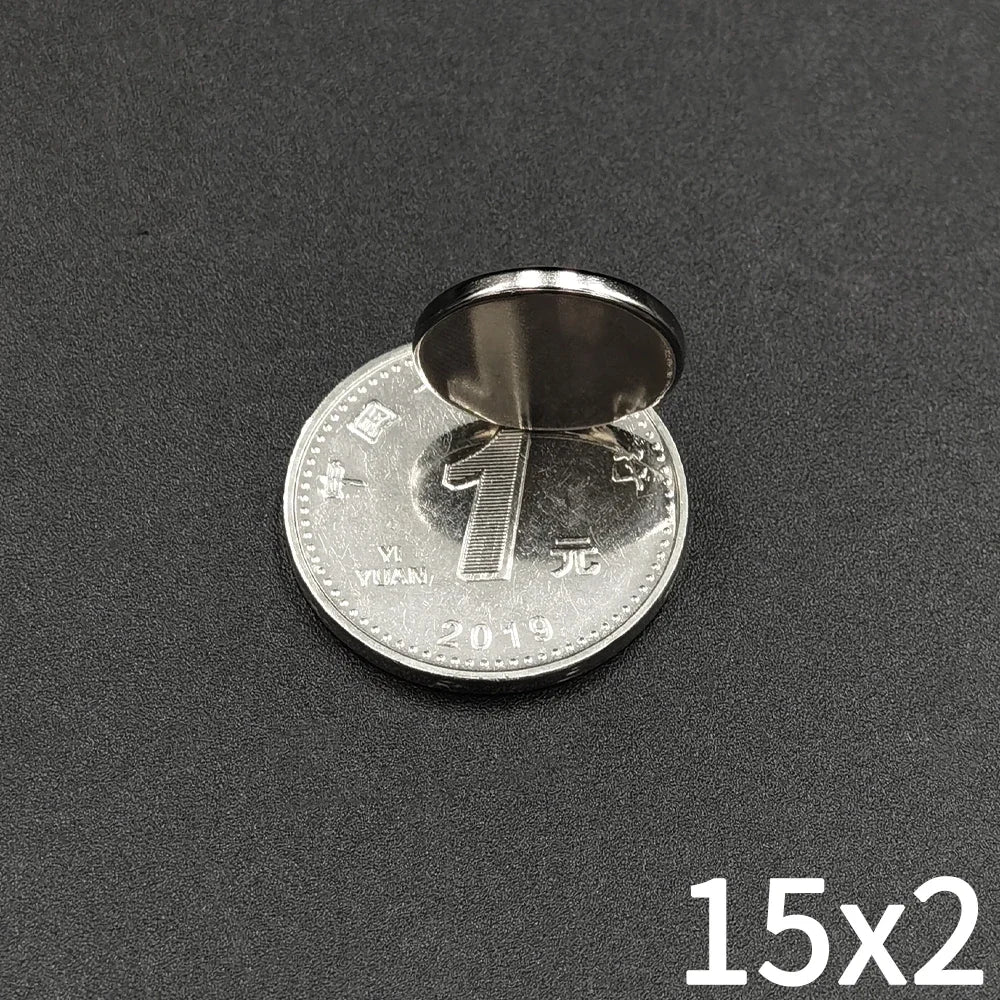 Powerful Magnet Round Neodymium Magnets with Double-Sided Adhesive Magnetic for Office Kitchen Fixation Multi-purpose DIY Craft