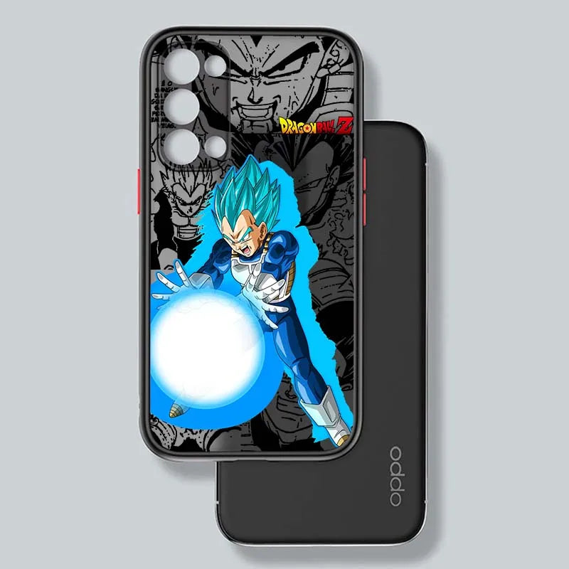 Anime D-Dragon Ball Popular For OPPO Find X3 X5 Lite Pro A98 A94 A93 A79 A76 A58 A57 5G Frosted Translucent Phone Case