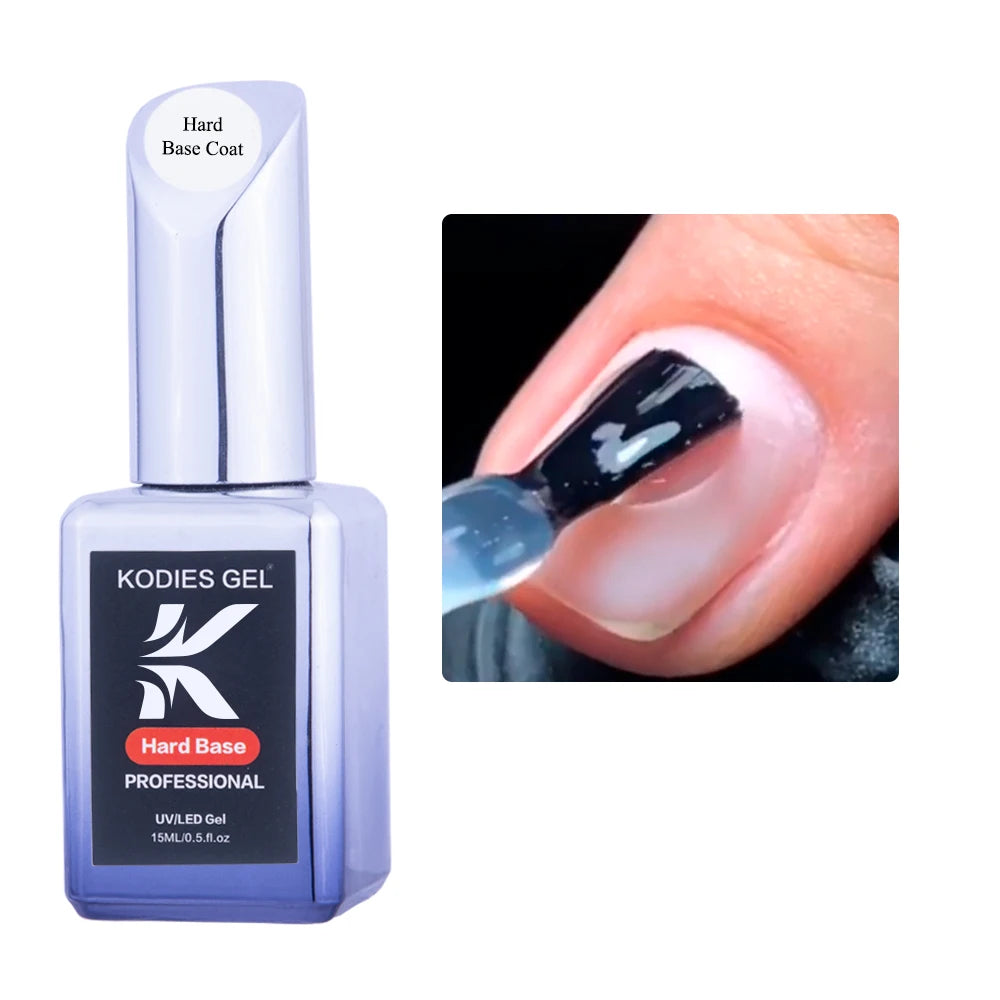 KODIES GEL Nail Tips Glue Adhesive Gel Extra Strong Hold Glue for Fake Press On Nails Semi Permanent UV Cured Acrylic Gel Bonder
