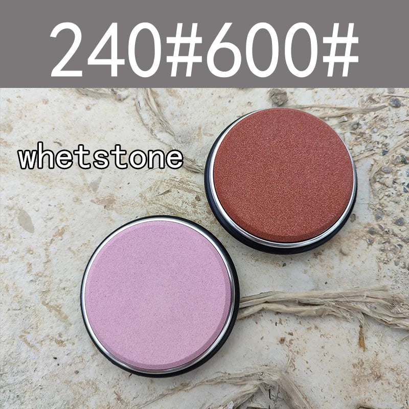 2P Rolling Knife Sharpener Whetstone grinding stone accessory Diamond Kitchen Professional Knife Sharpening Tool Agate Polishing
